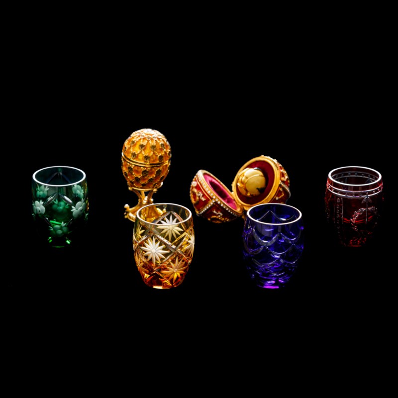 Imperial Egg Vodka Shot set of 4
